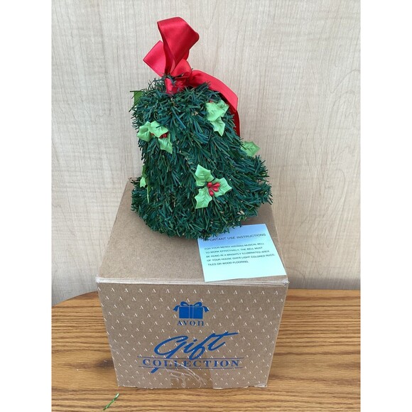Avon Gift Collection Merry Kissmas Musical Bell with Box & Instructions Vintage - Picture 1 of 14